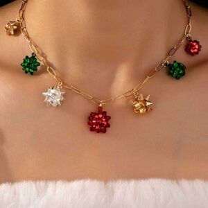 Elegant Festive Charm Necklace